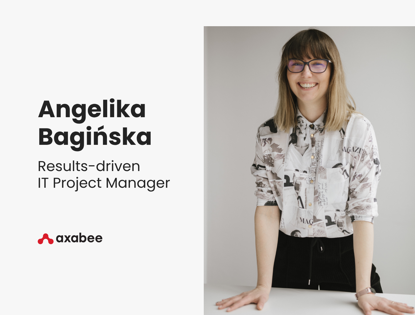 Angelika Bagińska Project Management Axabee