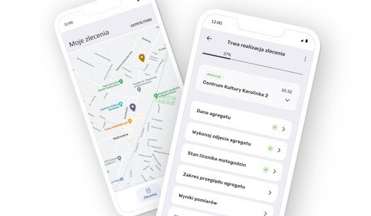 GIGANT - Mobile App That Automated Work of Service Technicians