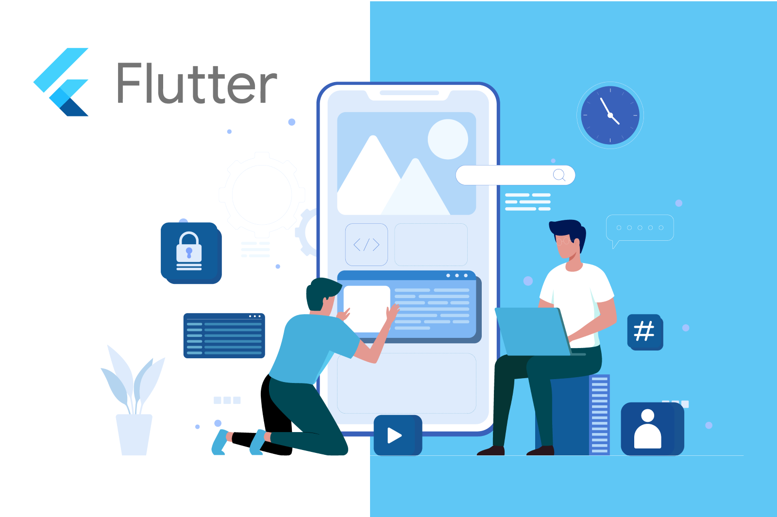 Flutter graphic